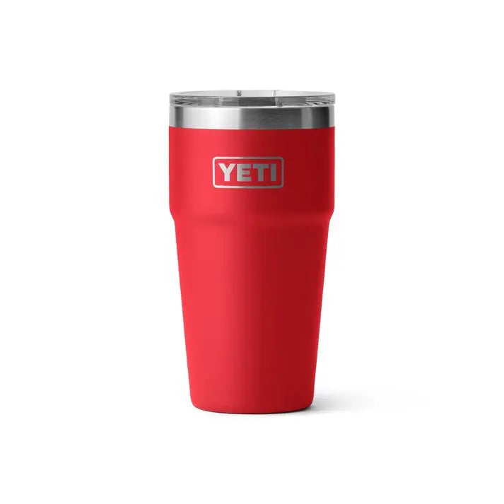 YETI Rambler® 20 oz (591 ml) Stackable Cup - Rescue Red- Great Outdoors Ireland