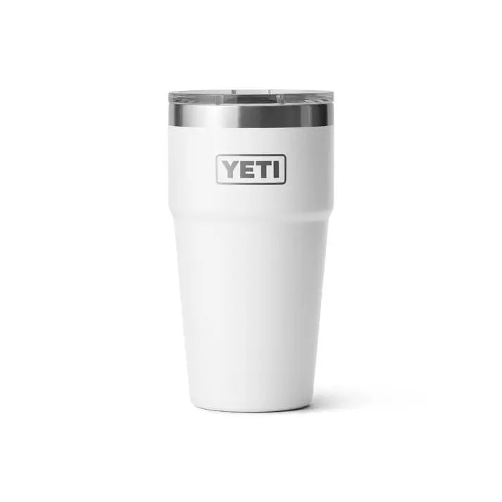 YETI Rambler® 20 oz (591 ml) Stackable Cup - White- Great Outdoors Ireland