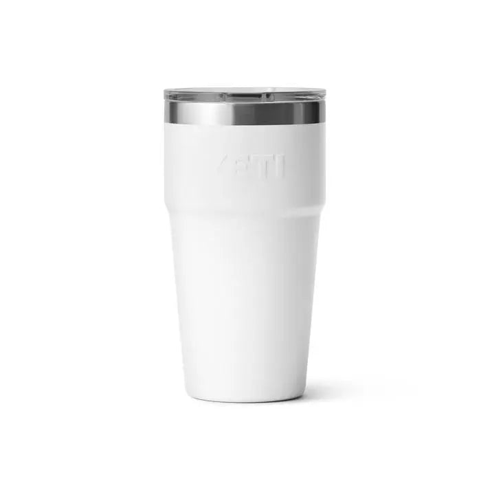 YETI Rambler® 20 oz (591 ml) Stackable Cup - White- Great Outdoors Ireland