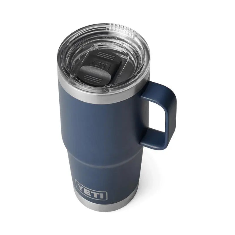 YETI Rambler® 20 oz (591 ml) Travel Mug - Navy- Great Outdoors Ireland