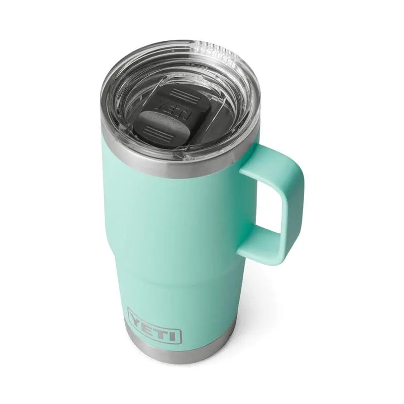 YETI Rambler® 20 oz (591 ml) Travel Mug - Seafoam- Great Outdoors Ireland