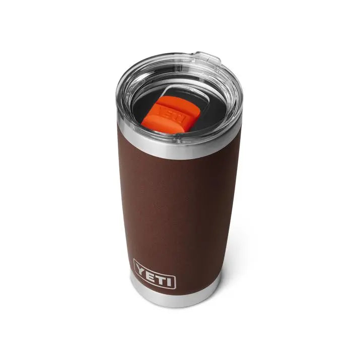 YETI Rambler® 20 oz (591 ml) Tumbler - Wetlands Brown- Great Outdoors Ireland