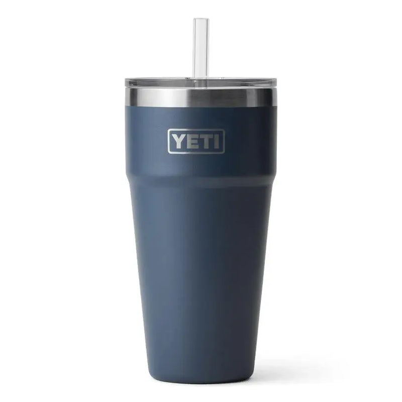 YETI Rambler® 26 oz (760 ml) Straw Cup - Navy- Great Outdoors Ireland