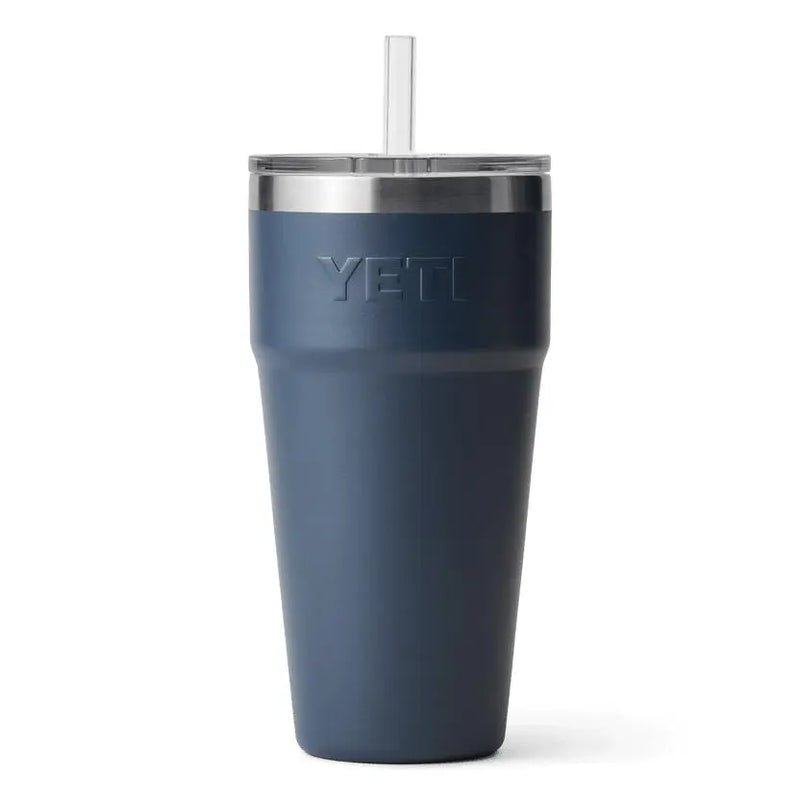 YETI Rambler® 26 oz (760 ml) Straw Cup - Navy- Great Outdoors Ireland