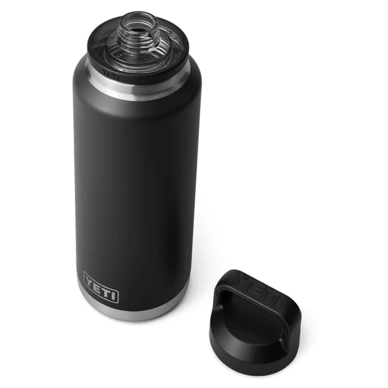 YETI Rambler® 46 oz (1.4 L) Bottle - Black- Great Outdoors Ireland