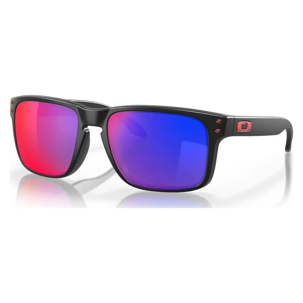 Oakley Holbrook - Matt Black/Red Iridium- Great Outdoors Ireland