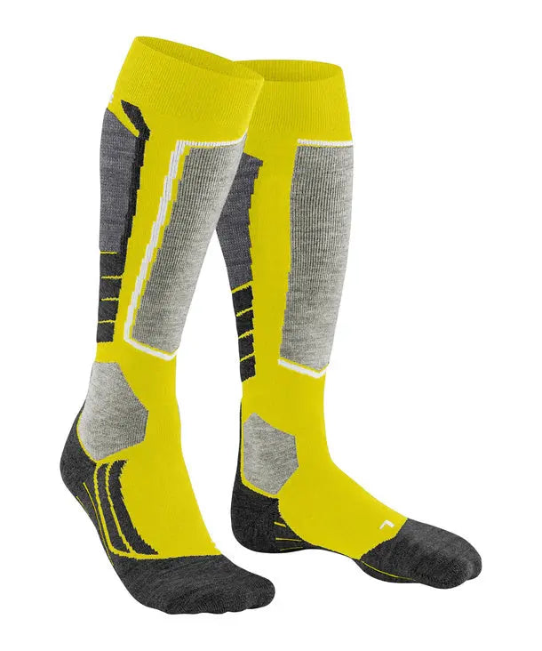 Falke SK2 Intermediate Ski Socks - Limelight- Great Outdoors Ireland