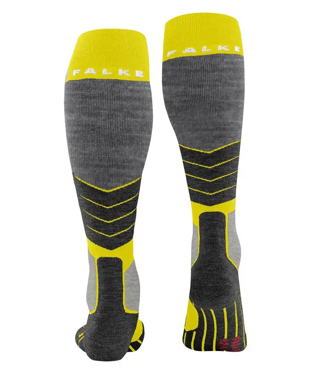 Falke SK2 Intermediate Ski Socks - Limelight- Great Outdoors Ireland