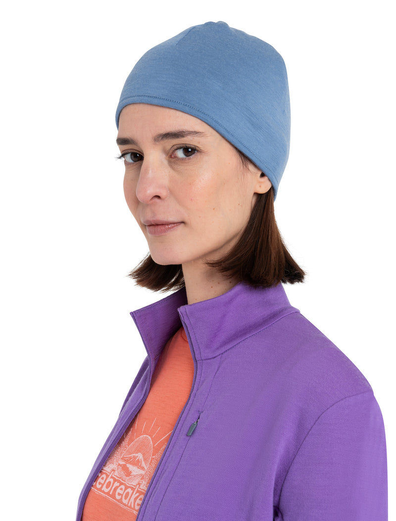 Icebreaker Merino Pocket Beanie - Dawn/Kyanite- Great Outdoors Ireland