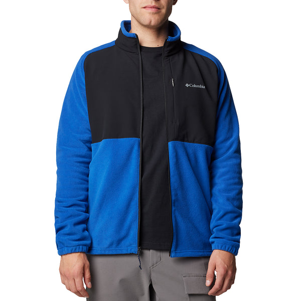 Columbia Men's Sage Peak™ Full Zip Fleece - Mountain Blue Great Outdoors Ireland