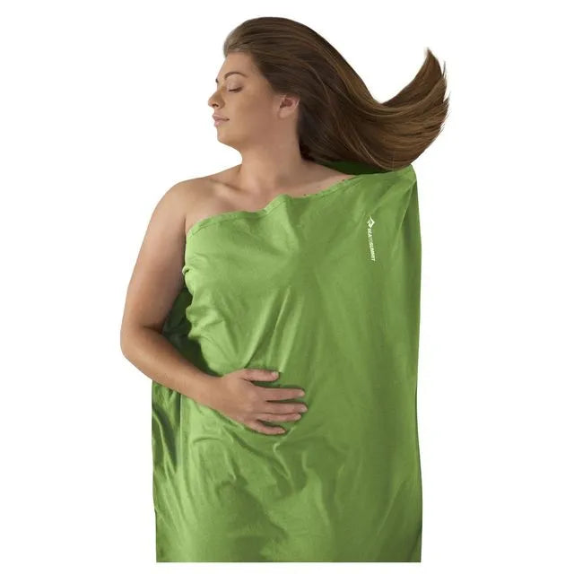 Expander Travel Sleeping Bag Liner - Green