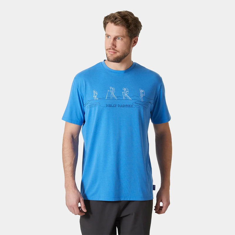 Skog Graphic T-Shirt - Ultra Blue