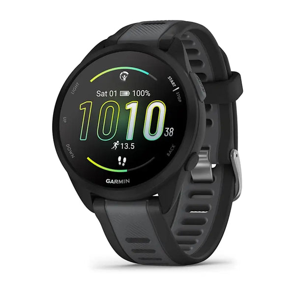 Garmin Forerunner® 165 - Black/Slate Grey- Great Outdoors Ireland