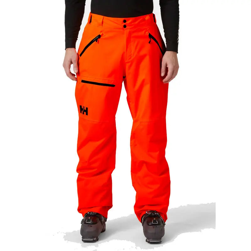 Helly Hansen Sogn Cargo Ski Pants - Neon Orange- Great Outdoors Ireland