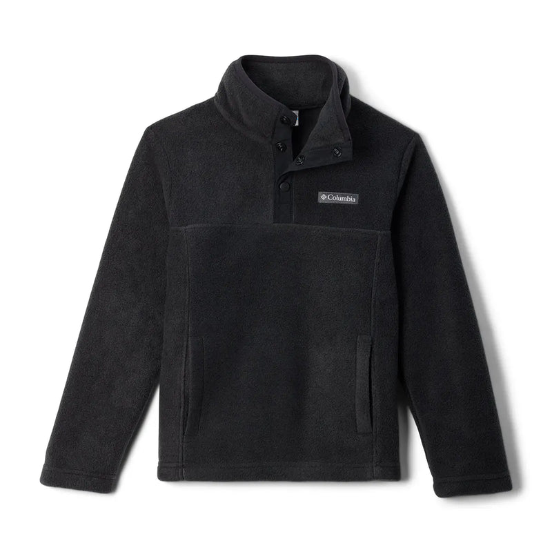 Columbia Kid's Steens Mtn™ II Quarter Snap Fleece - Black Great Outdoors Ireland