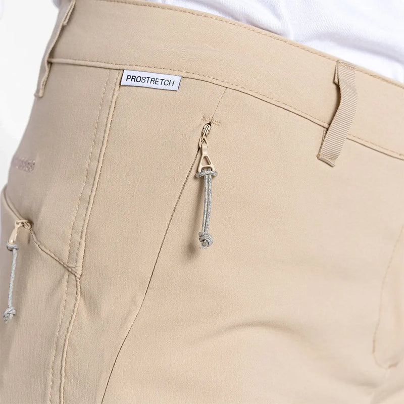 Craghoppers Stretch Kiwi Pro III Shorts - Desert Sand- Great Outdoors Ireland