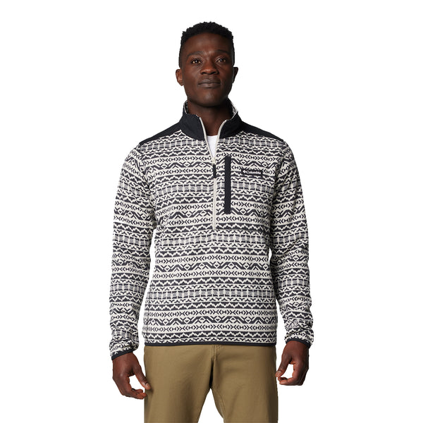 Columbia Men's Sweater Weather™ Half Zip - Dark Stone Great Outdoors Ireland