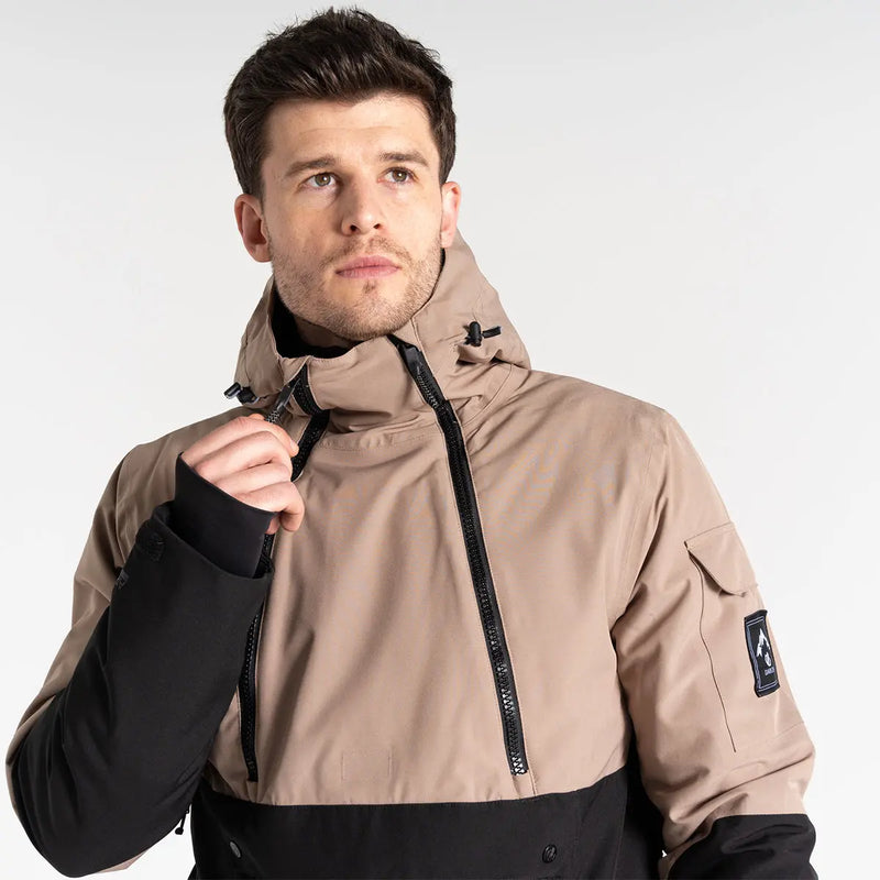 T-Bar Overhead Ski Jacket - Clay/Black