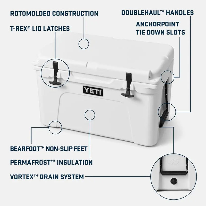 YETI Tundra® 45 Cool Box - Navy- Great Outdoors Ireland