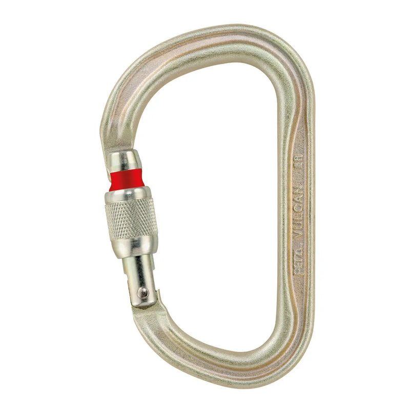 Petzl Vulcan Screw Lock Steel Carabiner- Great Outdoors Ireland