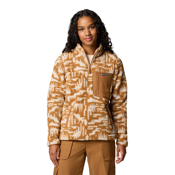 Columbia Women's West Bend™ Quarter Zip - Camel Brown Great Outdoors Ireland