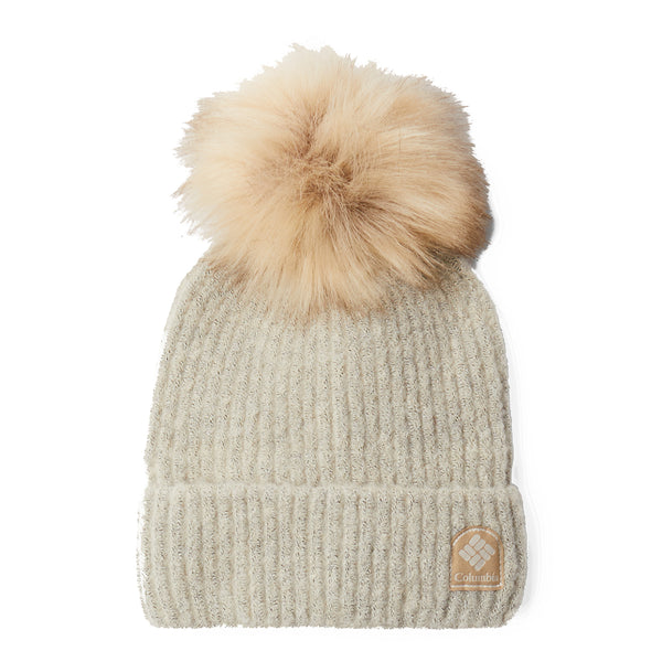 Columbia Winter Blur™ Pom Pom Beanie - Chalk Great Outdoors Ireland