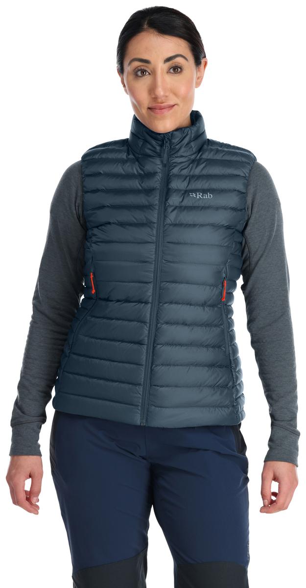 Microlight Down Vest - Orion Blue