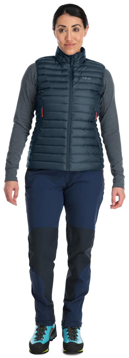 Microlight Down Vest - Orion Blue