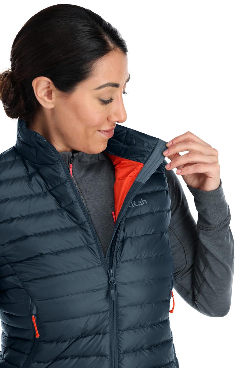 Microlight Down Vest - Orion Blue