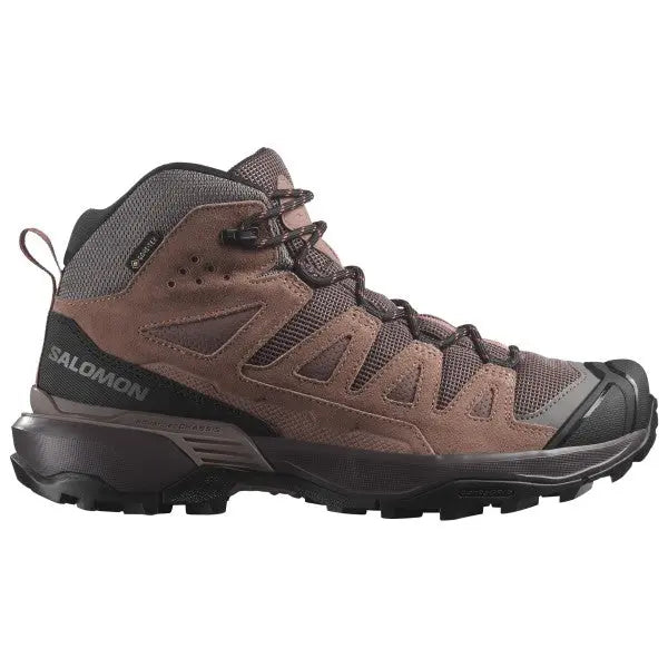 Salomon X Ultra 360 Leather Mid Gore-Tex - Peppercorn- Great Outdoors Ireland