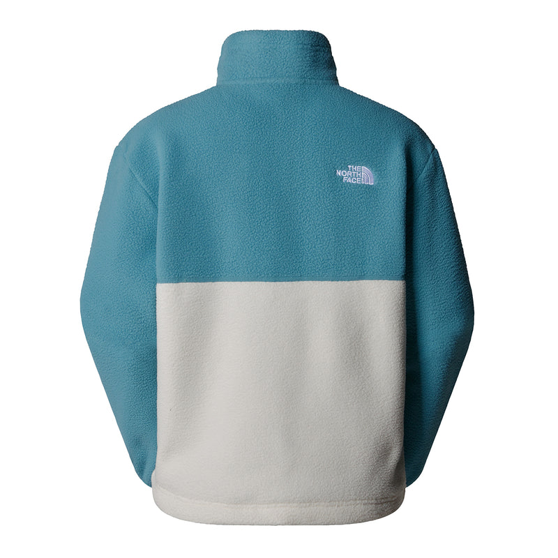 Yumiori Quarter Zip Fleece Jacket - Algae Blue