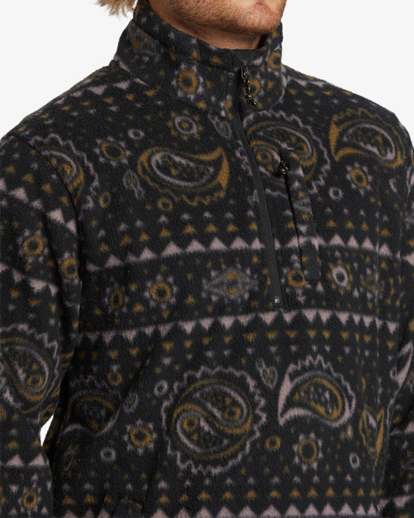 Boundary Polar Fleece Pullover  - Black