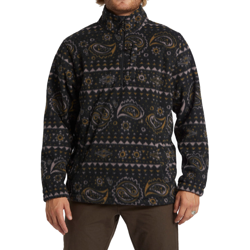 Billabong Boundary Polar Fleece Pullover  - Black