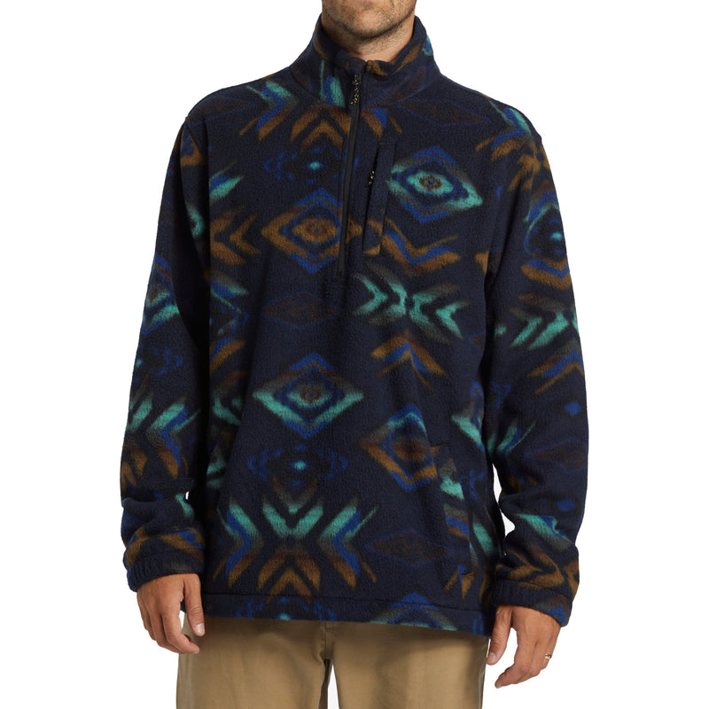 Billabong Boundary Polar Fleece Pullover - Navy