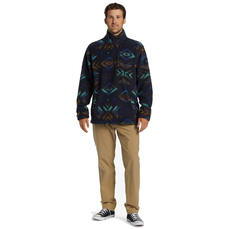 Boundary Polar Fleece Pullover - Navy