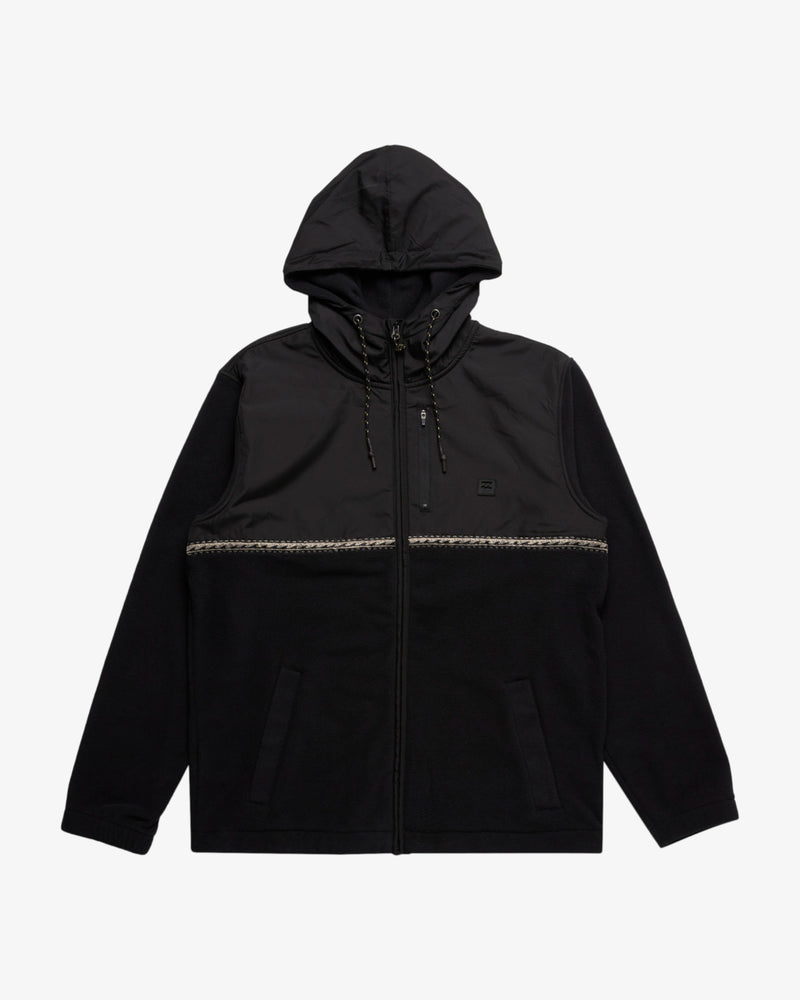 Boundary Lite Zip Hoodie - Black