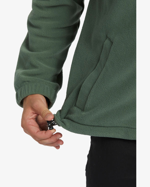 Boundary Lite Zip Hoodie - Forest Green