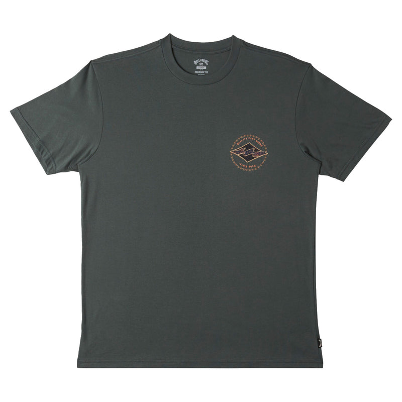 Billabong Rotor Diamond Tee - Slate Green