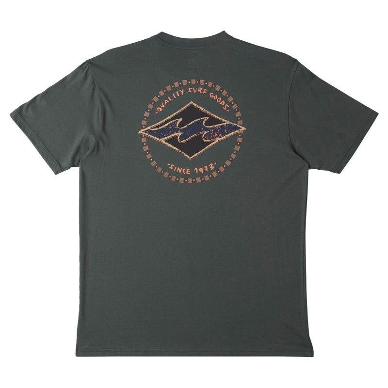 Rotor Diamond Tee - Slate Green