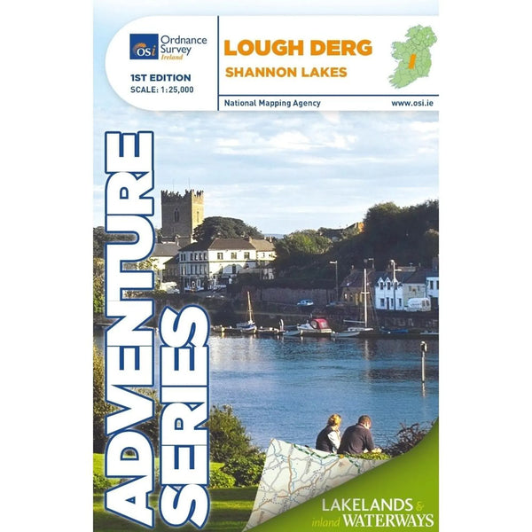 OSI Adventure Series 1:25K Laminated Map - Lough Derg