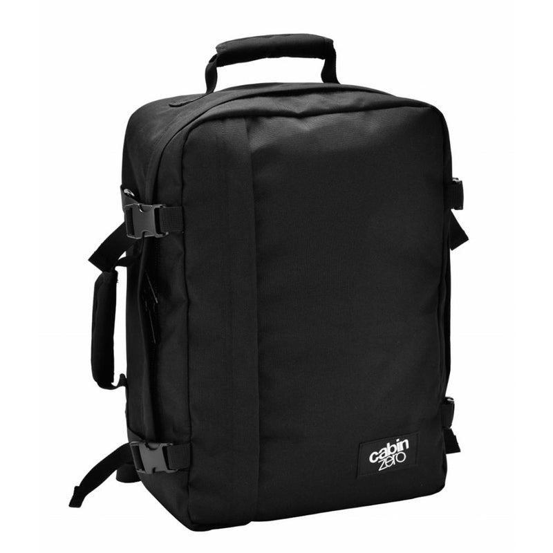 Cabin Zero Classic 36L Cabin Bag - Original Black- Great Outdoors Ireland