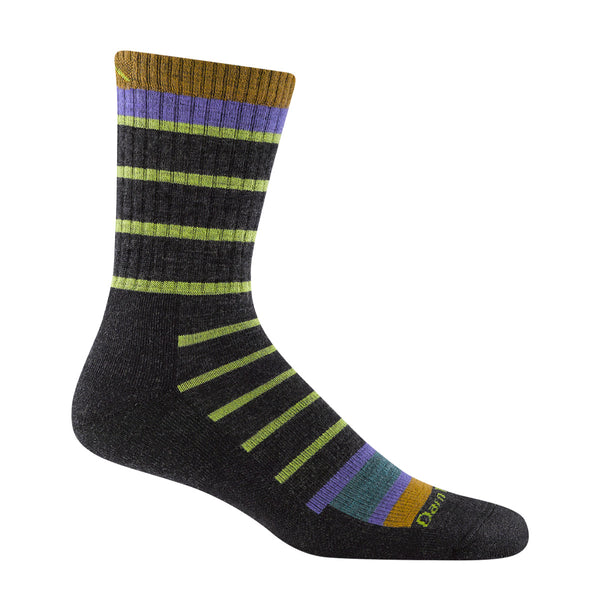 Darn Tough Via Ferrata Micro Crew Midweight Hiking Sock - Charcoal- Great Outdoors Ireland