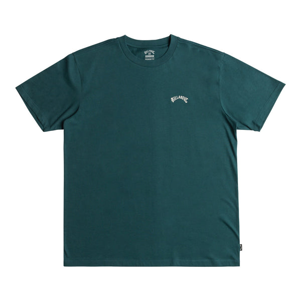 Arch Crew Tee - Real Teal