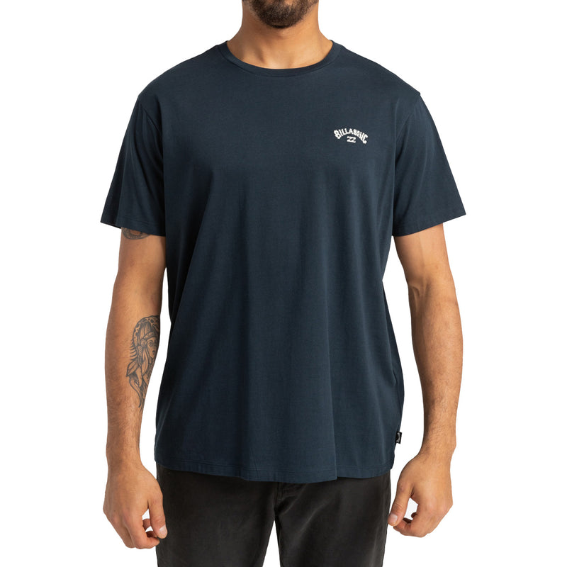 Billabong Arch Crew Tee - Navy