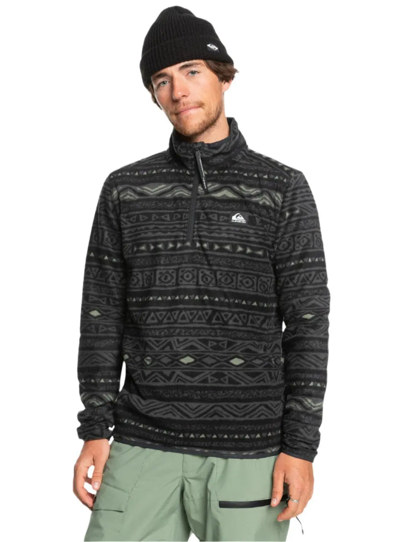 Aker Half-Zip Fleece - Tribal Black