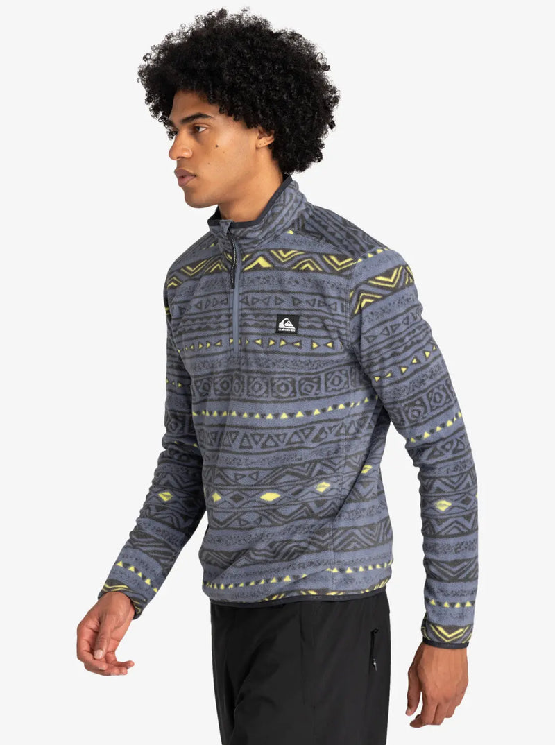 Aker Half-Zip Fleece - Tribal Flint