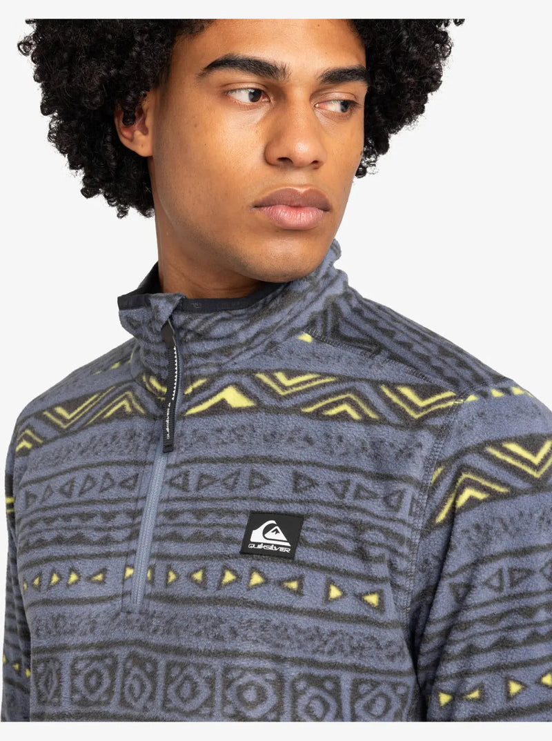 Aker Half-Zip Fleece - Tribal Flint