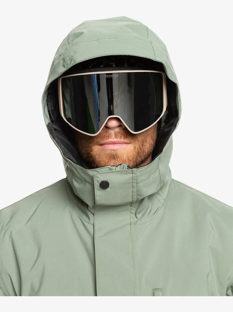 Mission Solid Ski Jacket - Sea Spray