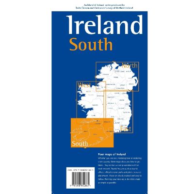 OSI Ireland South 1:250K Map