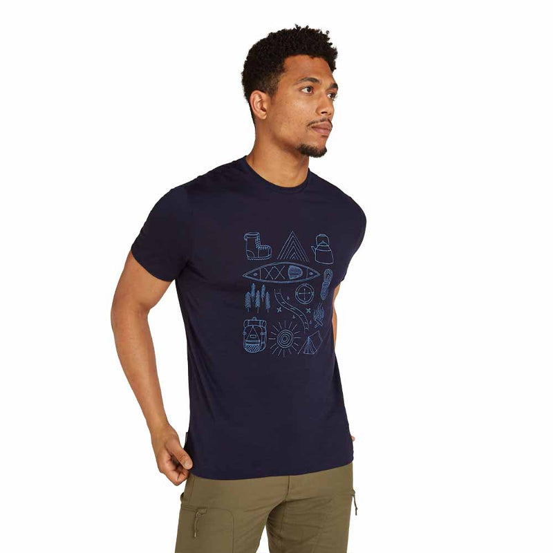 Merino 150 Tech Lite Short Sleeve T-Shirt  - Camp Midnight